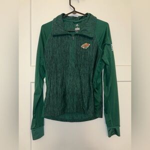 Adidas women’s Minnesota Wild quarter zip